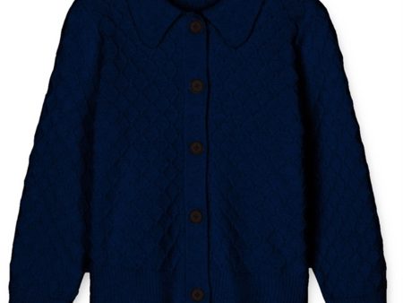 Fliink Navy Benna Cardigan Online Sale