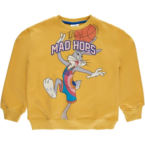 THE NEW Misted Yellow Space Jam Sweatshirt For Cheap