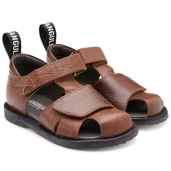 Angulus Sandal M. Kardborreband Cognac For Cheap