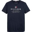 Tommy Hilfiger Logo T-shirt Desert Sky Online Hot Sale