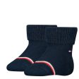 Tommy Hilfiger Baby 2-Pack Strumpor Navy on Sale