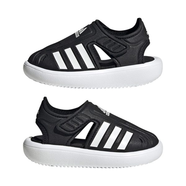 adidas Originals Water Sandaler Core Black   Cloud White For Sale