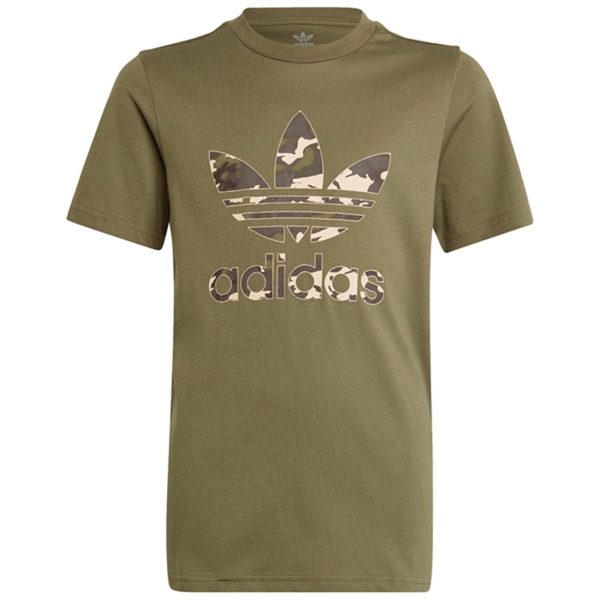 adidas Originals Olive T-Shirt For Cheap