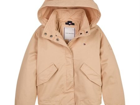 Tommy Hilfiger Cotton Parka Jacka Trench For Sale