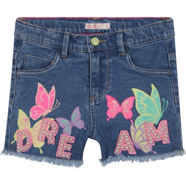 Billieblush Denim Shorts Double Stone Bleach Sale