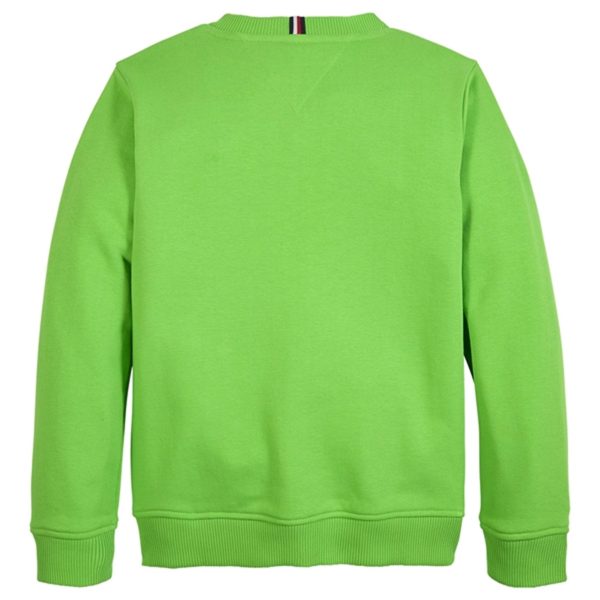 Tommy Hilfiger Logo Sweatshirt Spring Lime For Discount