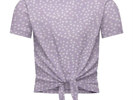 Kids ONLY Purple Rose May Knot Topp For Cheap