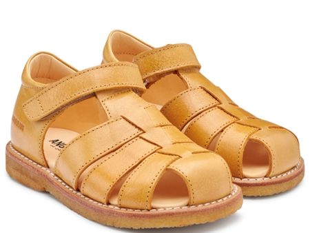 Angulus Sandal M. Kardborreband Camel Online Hot Sale