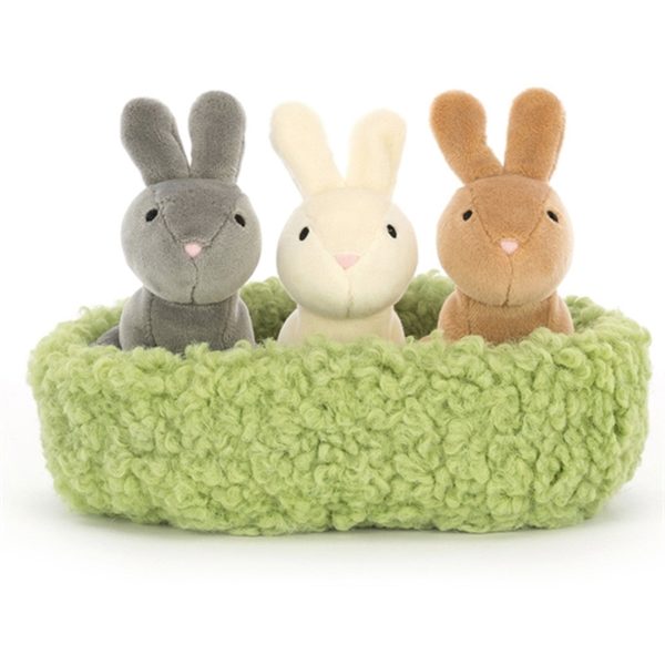 Jellycat Nesting Kaniner 10 cm Fashion