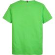 Tommy Hilfiger Logo T-shirt Spring Lime Hot on Sale