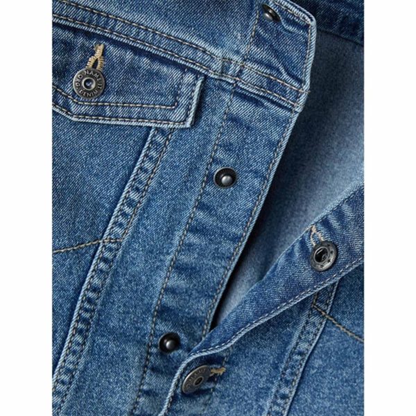 Name it Medium Blue Denim Jack Denim Jacka Noos For Sale