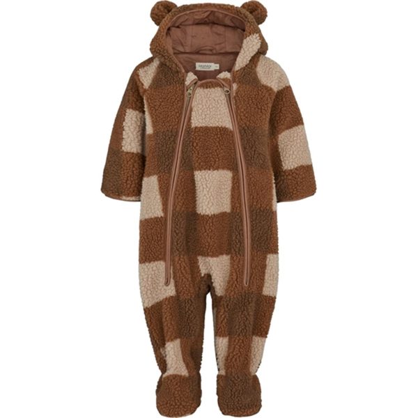 MarMar Robert B Teddybear Fleecedragt Chunky Hazel Check Discount