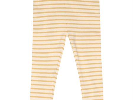 Petit Piao Yellow Corn Offwhite Modal Leggings Sale