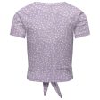 Kids ONLY Purple Rose May Knot Topp For Cheap