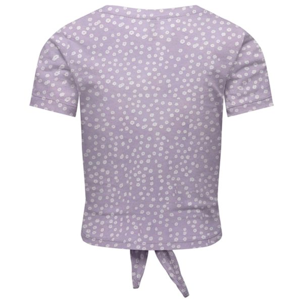 Kids ONLY Purple Rose May Knot Topp For Cheap