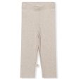 That s Mine Light Brown Melange Cana Leggings For Discount