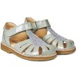 Angulus Sandal M. Kardborreband Mint Mint glitter on Sale