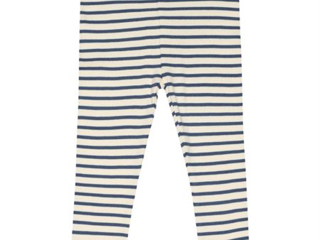 Petit Piao Moonlight Blue Offwhite Modal Leggings Discount