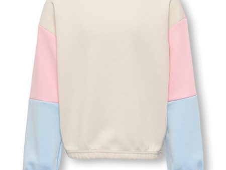 Kids ONLY Pumice Stone Yara Colorblock Sweatshirt Sale