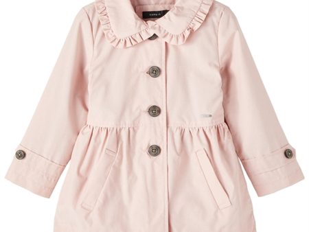 Name it Peachskin Madelin Trenchcoat Online Hot Sale