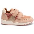 Bisgaard Karla V Kardborreband Skor Rose For Cheap