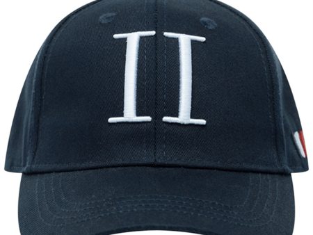 Les Deux Kids Dark Navy White Encore Organic Baseball Cap Online Sale