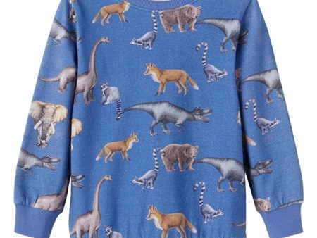 Name it Bijou Blue Tom Sweatshirt Hot on Sale