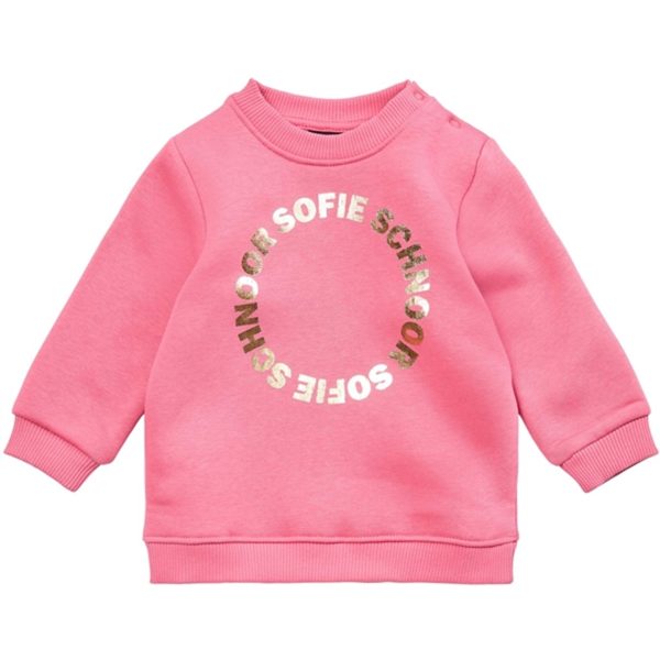 Sofie Schnoor Coral Pink Sweatshirt Sale