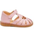 Angulus Hjerte Sandal M. Kardborreband Rosa Rosa Glitter Supply