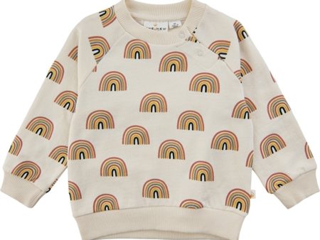 THE NEW Siblings White Swan Frou Sweatshirt on Sale