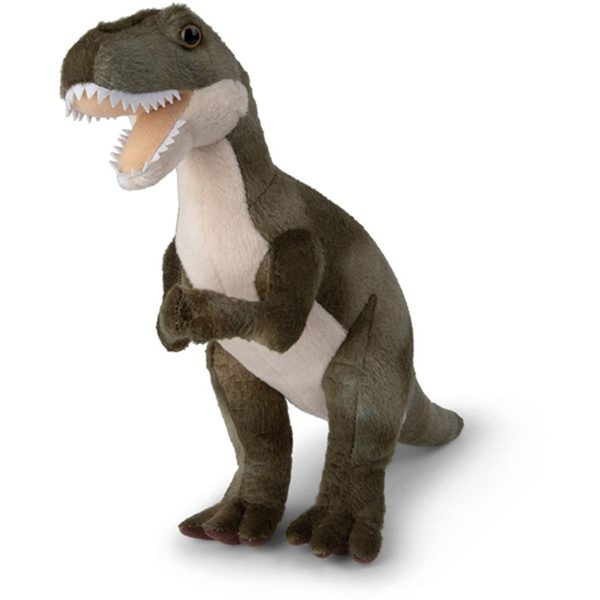 Bon Ton Toys WWF Plush T-Rex Dinosaur Grøn 23 cm on Sale