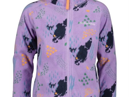 Didriksons Monte Grundsund Purple Fleece Jacka For Discount