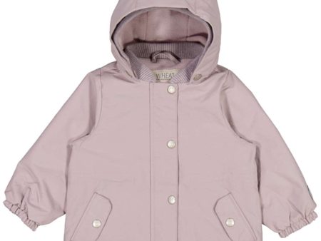 Wheat Jacka m. Fleece Gry Tech Purple Dove For Sale