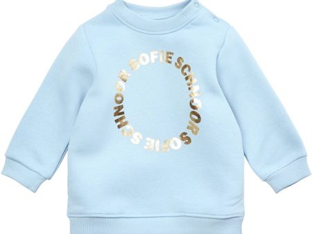 Sofie Schnoor Ice Blue Sweatshirt Cheap