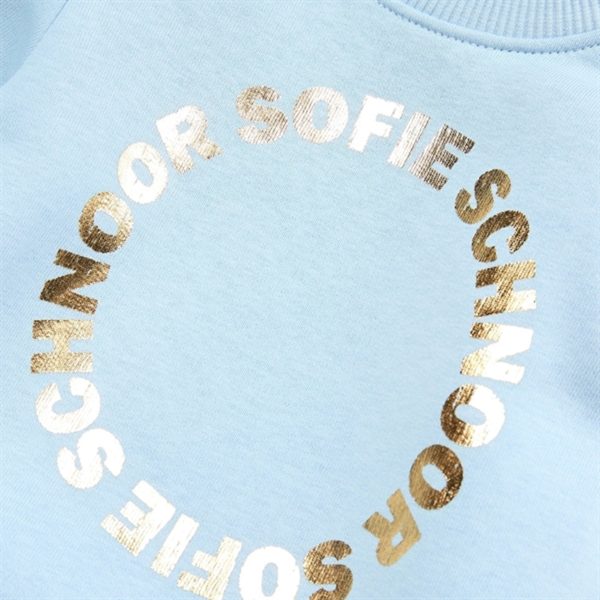 Sofie Schnoor Ice Blue Sweatshirt Cheap