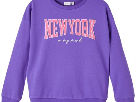 Name it Purple Corallites Bansira Light Sweatshirt Online Sale