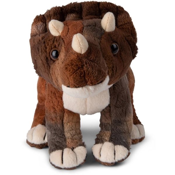 Bon Ton Toys WWF Plush Triceratops Dinosaur 15 cm For Sale