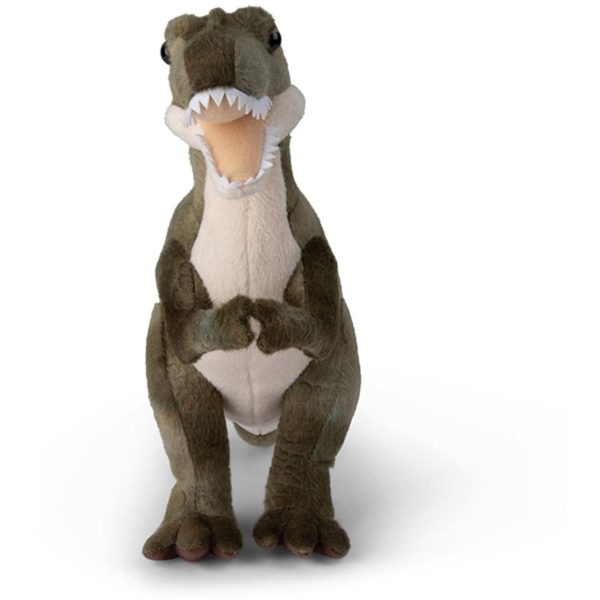 Bon Ton Toys WWF Plush T-Rex Dinosaur Grøn 23 cm on Sale