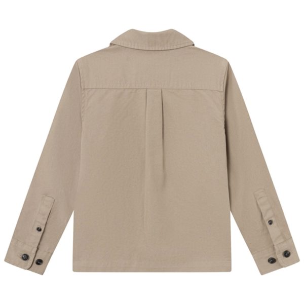 Les Deux Kids Desert Taupe Jason Twill Overshirt Fashion