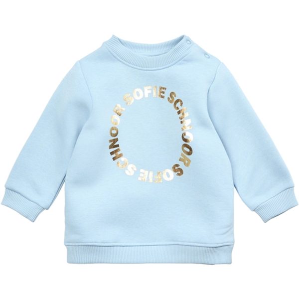 Sofie Schnoor Ice Blue Sweatshirt Cheap