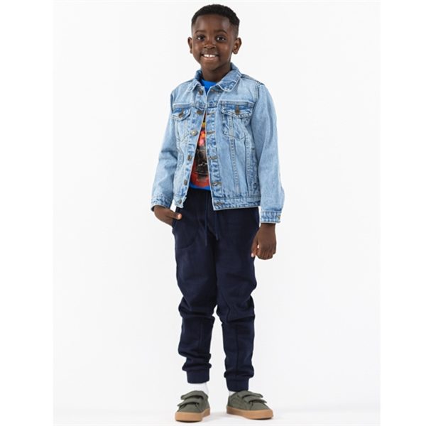 THE NEW Blue Denim Flow Denim Jacka For Discount