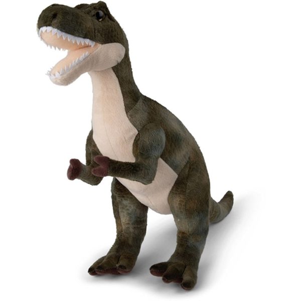 Bon Ton Toys WWF Plush T-Rex Dinosaur Grøn 47 cm Fashion