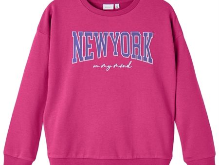 Name it Pink Yarrow Bansira Light Sweatshirt Hot on Sale