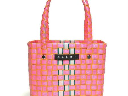 Marni Begonia Pink Borsa Kurv Online now