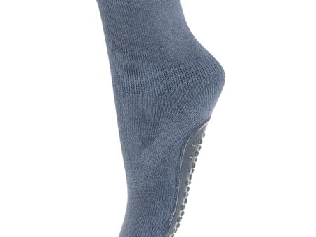 MP 7953 Cotton Anti-slip Strumpor 4222 Stone Blue Online Sale