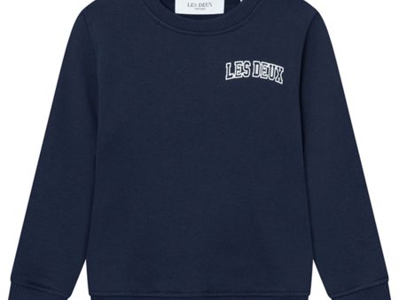 Les Deux Kids Dark Navy Ivory Blake Sweatshirt Sale