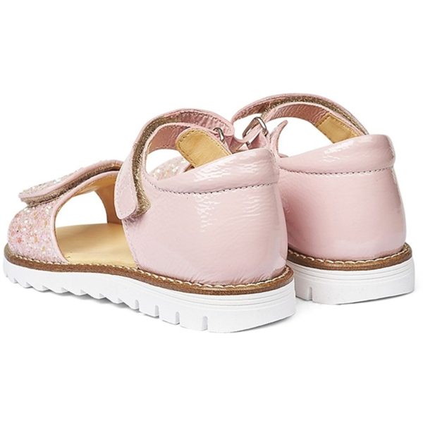 Angulus Sandal M. Kardborreband Rosa Rosa Glitter Online