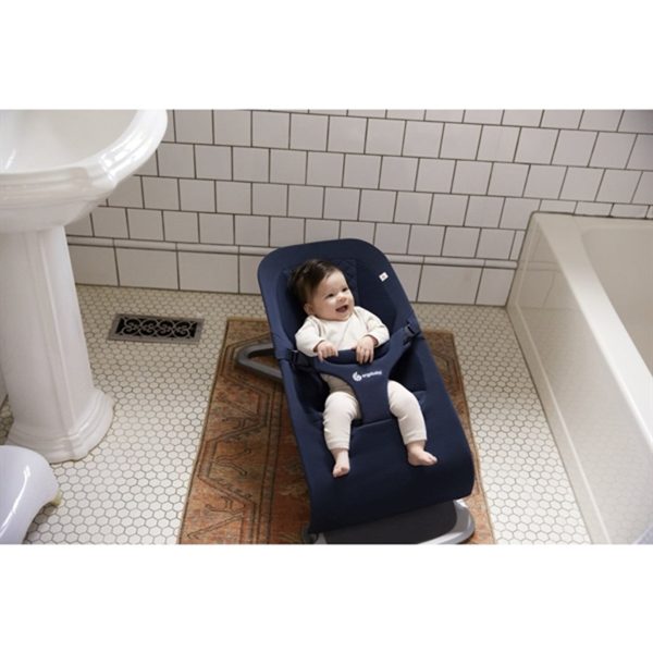 Ergobaby Evolve 3-I-1 Liggstol Midnight Blue Online