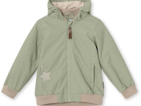 MINI A TURE Vilder Bomber Jacka Med Fleecefoder Desert Sage Online