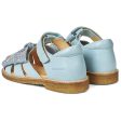 Angulus Sandal M. Rosett Och Kardborreband Mint Mint Glitter For Sale